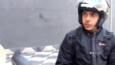 brincadeira do bilhete misterioso&comma; dei pro motoboy